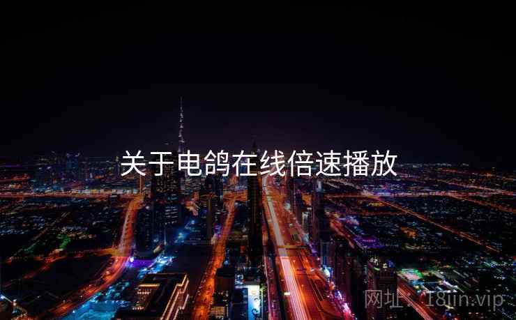 关于电鸽在线倍速播放