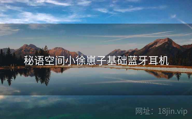 秘语空间小徐崽子基础蓝牙耳机